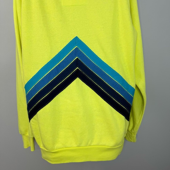 Aviator Nation Crew Neck Embroidered Mountain Stitch Sweatshirt - Picture 10 of 12